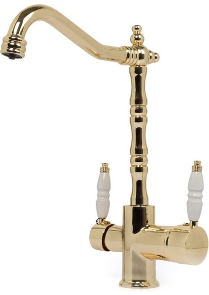 Gold Arıtmalı Rustik Mutfak Bataryası