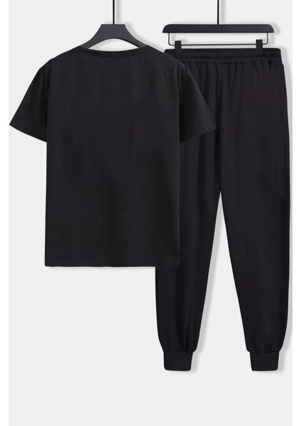 Unisex Itachi Uchiha Baskılı 2'li Eşofman Takımı