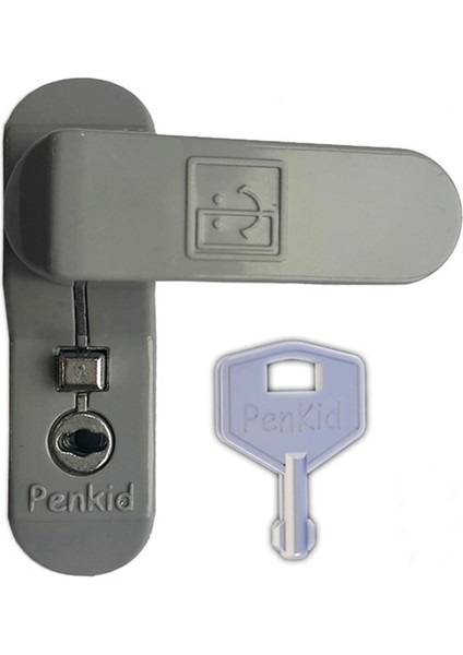 5 Adet Penkid Pvc Çocuk Emniyet Hırsız Güvenlik Kilidi Anahtarlı