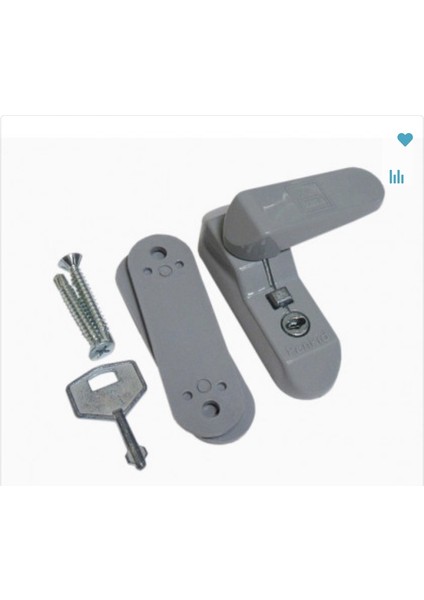 5 Adet Penkid Pvc Çocuk Emniyet Hırsız Güvenlik Kilidi Anahtarlı