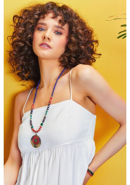 Ip Askılı Katlı Kare Yaka Elbise fırsatları