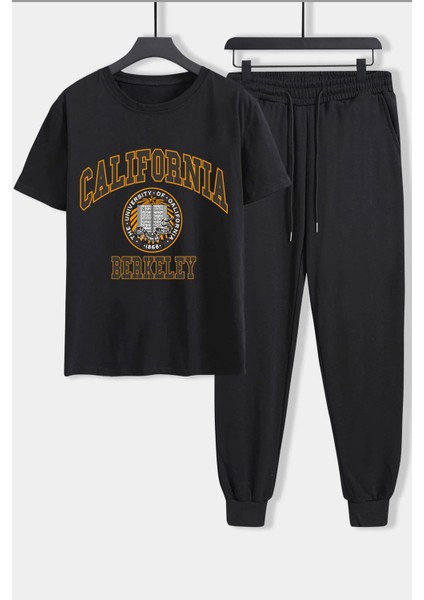 Unisex California Baskılı 2'li Eşofman Takımı