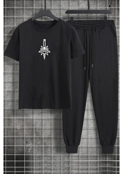 Unisex Skullcracked Baskılı 2'li Eşofman Takımı fiyatları