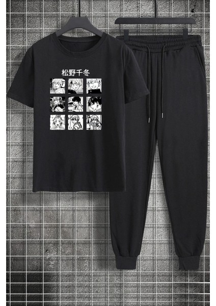 Unisex Ken Kaneki Baskılı 2'li Eşofman Takımı