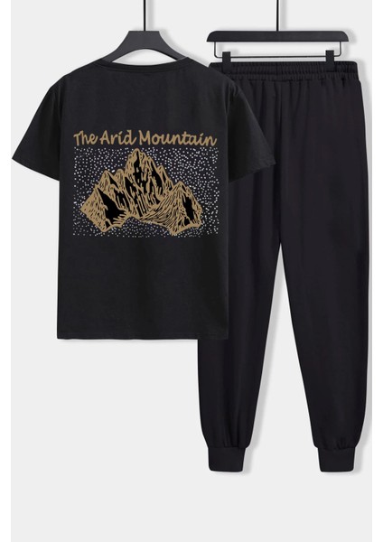 Unisex Arid Mountain Baskılı 2'li Eşofman Takımı