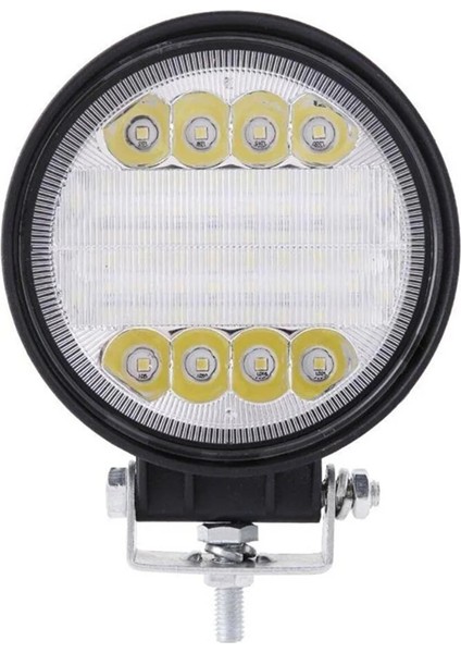 72W Yuvarlak Su Geçirmez Dc 12V-24V Off Road Lambası Tekne Iş Makinası Jck-08-Combo
