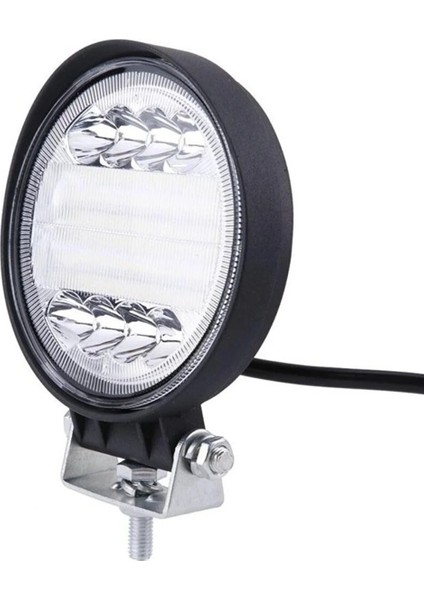 72W Yuvarlak Su Geçirmez Dc 12V-24V Off Road Lambası Tekne Iş Makinası Jck-08-Combo