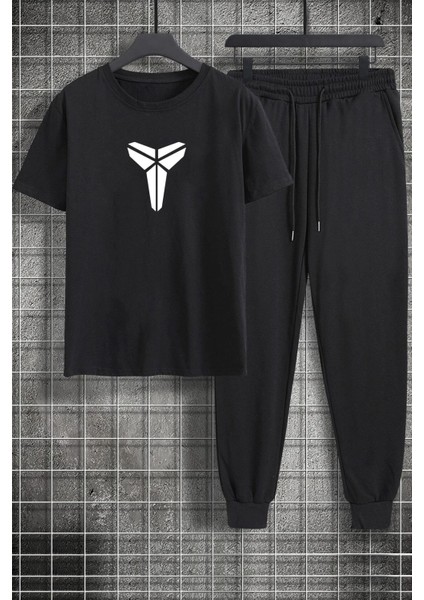 Unisex Kobe Baskılı 2'li Eşofman Takımı
