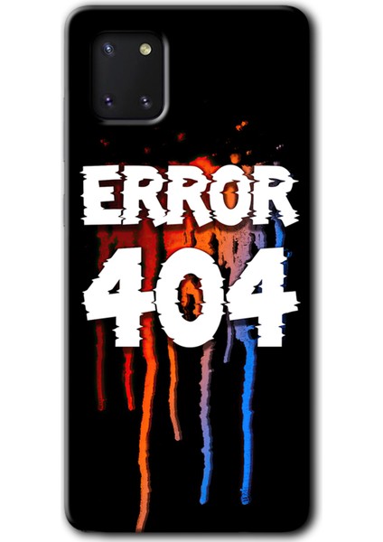 Samsung Galaxy Note 10 Lite Kılıf Hd Desen Baskılı Arka Kapak - 404 Error