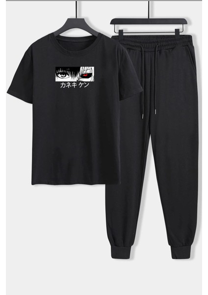 Unisex Ken Kaneki Baskılı 2'li Eşofman Takımı