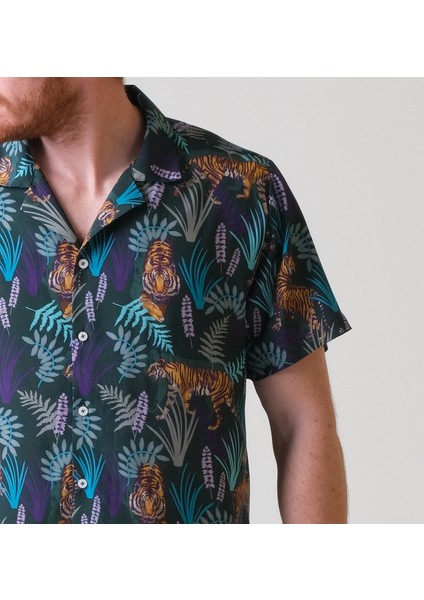 Yazlık Gömlek Hawaii Desenli modelleri