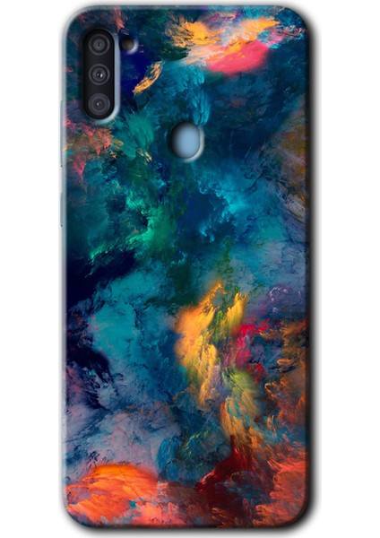 Samsung Galaxy A11 Kılıf Hd Desen Baskılı Arka Kapak - Valhalla