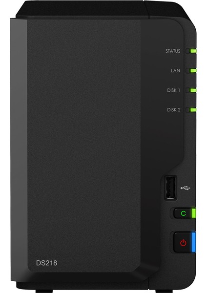 DS218 2 Yuvalı 2gb Nas Depolama Ünitesi