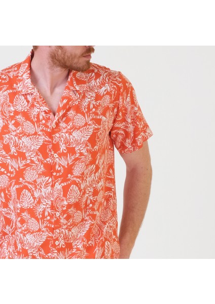 Yazlık Gömlek Hawaii Desenli modelleri
