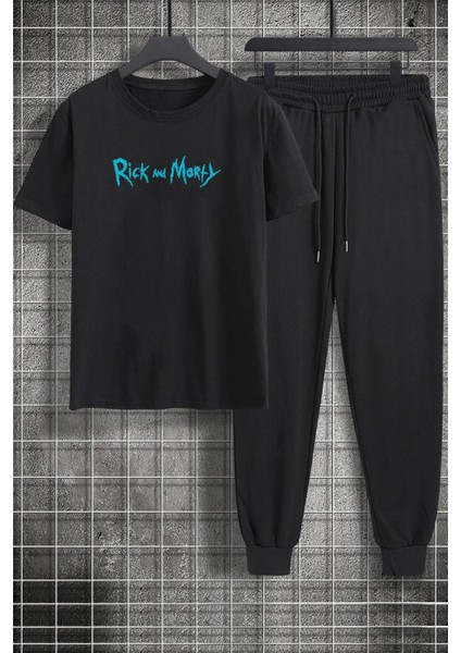 Unisex Rick And Morty Baskılı 2'li Eşofman Takımı
