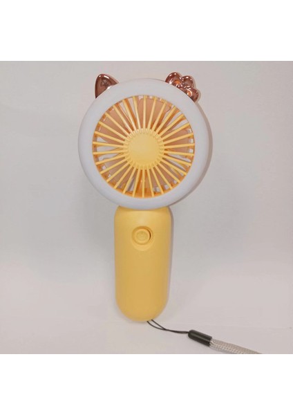 El Tipi Cep Hayranları USB Şarj Tembel Fan Masaüstü Mini Fan Taşınabilir Yurt Ev Hediyesi Öğrenci Açık Seyahat Mini Fan (Yurt Dışından)