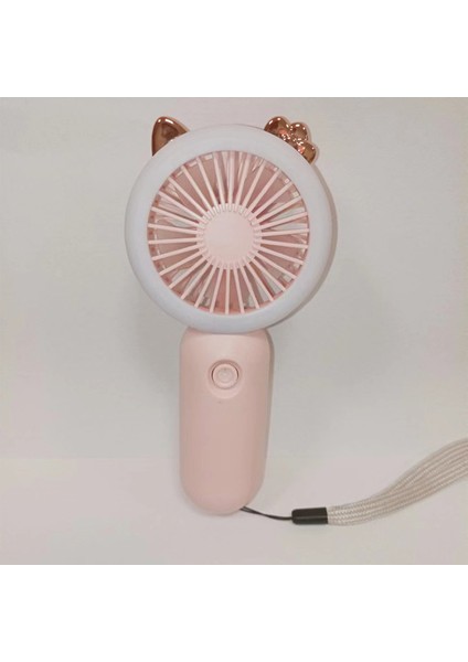 El Tipi Cep Hayranları USB Şarj Tembel Fan Masaüstü Mini Fan Taşınabilir Yurt Ev Hediyesi Öğrenci Açık Seyahat Mini Fan (Yurt Dışından)