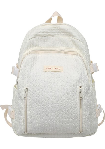 Moda Genç Kız Seyahat Okul Çantası Naylon Kadın Kawaii Kitap Çantaları Öğrenci Serin Kadın Dizüstü Bilgisayar Sevimli Bayan Kolej Sırt Çantası (Yurt Dışından)