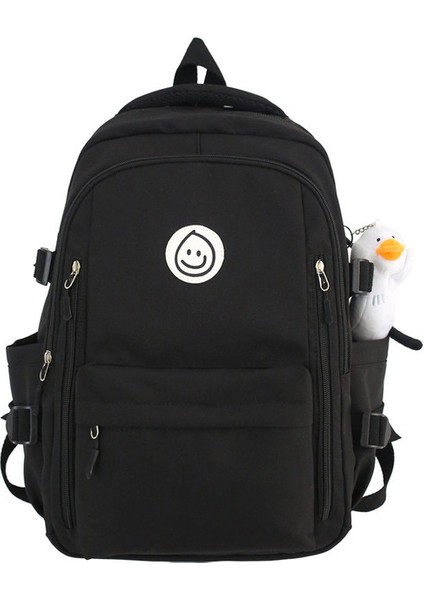 Bayan Su Geçirmez Kawaii Kolej Sırt Çantası Kız Seyahat Modaya Uygun Naylon Kitap Çantası Kadın Okulu (Yurt Dışından)