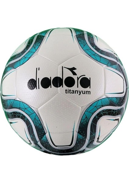 4060080 Titanyum Futbol Topu Beyaz-Mavi