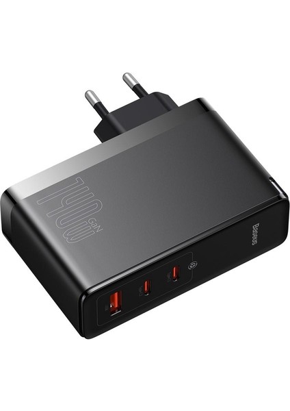 140W 2x Pd Type C ve 1x 60W USB Girişli Şarj ALETI,100CM 100W Type C Kablolu Gan5 Bps2 Techno