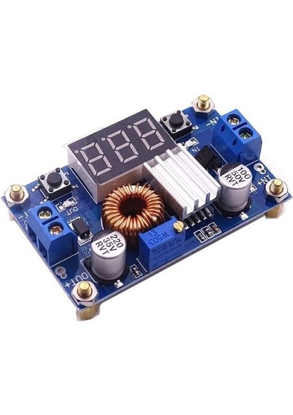 5A 75W XL4015 Ayarlanabilir Dc/dc Göstergeli Voltaj Düşürücü
