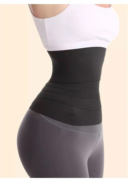 l Tummy Wrap Waist Trainer Inceltici Bele Dolamalı Sarmal Bel Korsesi + 500 gr Lut Gölü Tuzu Hediye fırsatları