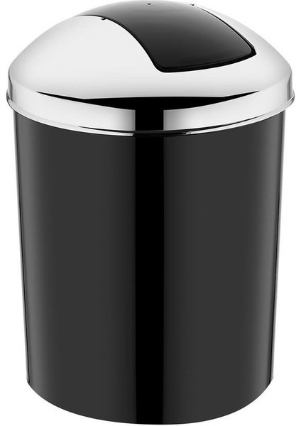 Kelebek Kapak Çöp Kovası 15 Litre Krom