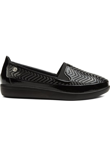Pierre Cardin® | PC-52243-3441 Siyah Rugan - Kadın Günlük Ayakkabı