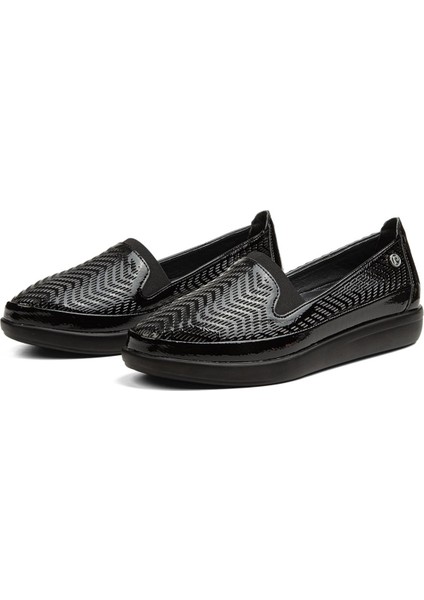 Pierre Cardin® | PC-52243-3441 Siyah Rugan - Kadın Günlük Ayakkabı