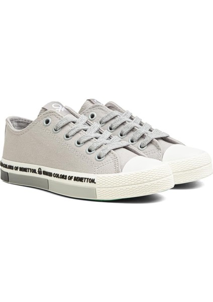 Benetton® | BN-70017 - 3374 Gri - Kadın Spor Ayakkabı