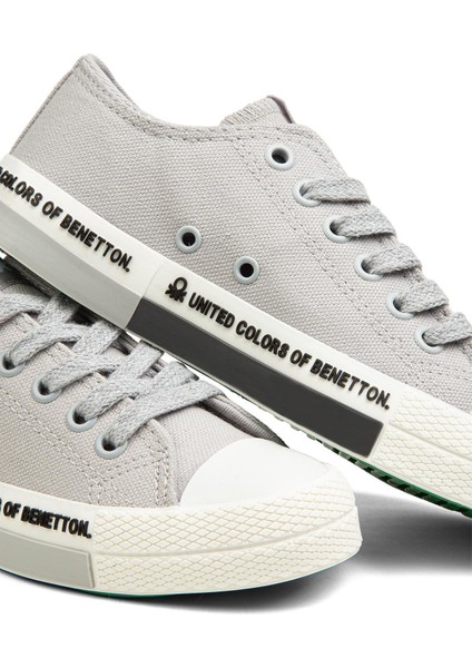 Benetton® | BN-70017 - 3374 Gri - Kadın Spor Ayakkabı