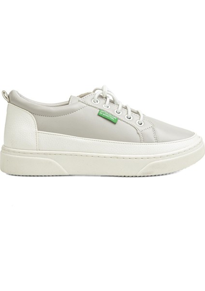 Benetton® | BN-30366 - 3441 Gri - Kadın Spor Ayakkabı