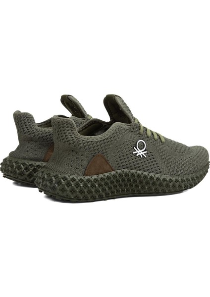 Benetton® | BN-30008 - 3482 Haki - Erkek Spor Ayakkabı