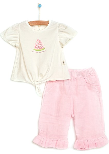Watermelon Tshirt - Pantolon Takım Kız Bebek