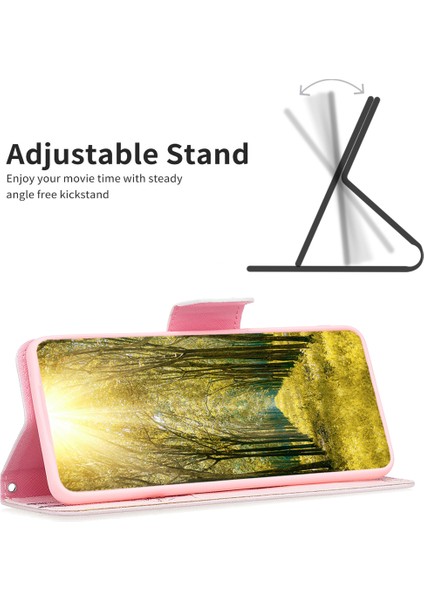 Bf Desen Baskı Deri Serisi-1 Xiaomi Için 13 Cüzdan Folio Telefon Kapağı Pu Deri Desen Basılı Manyetik Kapanma Stand Kılıfı (Yurt Dışından)