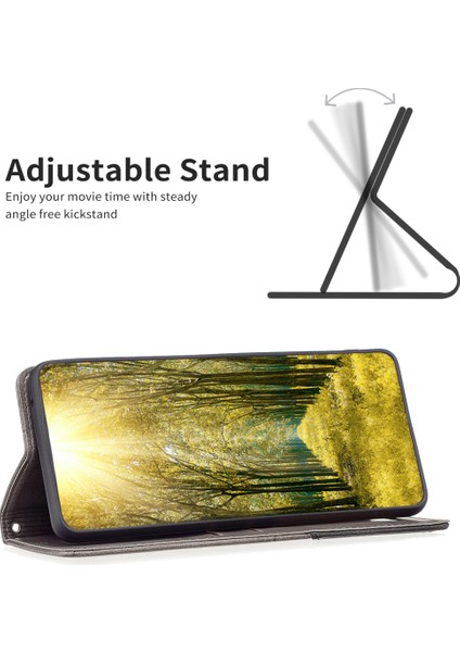 Xiaomi 13 Pro 5g Bf Baskı Deseni Serisi-1 Flip Deri Telefon Kılıfı Stand Manyetik Kapatma Akıllı Telefon Kapağı Kart Tutucu ile (Yurt Dışından)