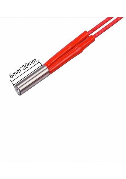 3D Yazıcı 24V 40W 3D Printer Extruder Isıtıcı Fişek