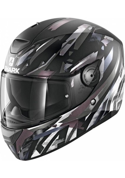 D-Skwal 2 Kanhji Mat Kapalı Kask