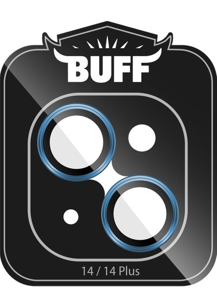 Buff iPhone 14 / 14 Plus Camera Metal Lens Protector Navy Blue fiyatları