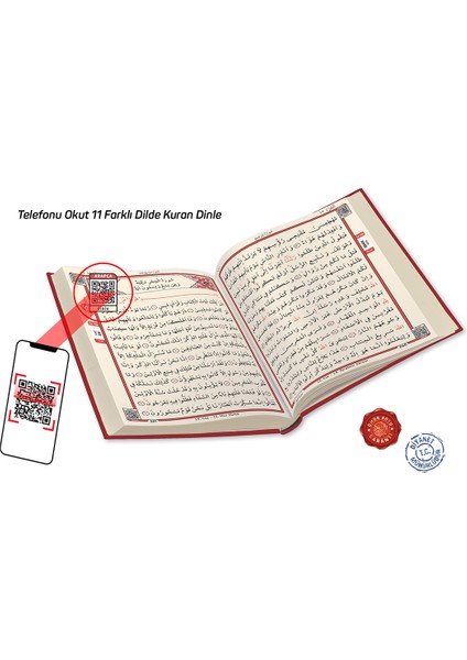 Kuranı Kerim Bilgisayar Hatlı Bordo Renk Cami Kebir Boy fırsatları