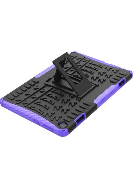Lenovo Için Lastik Doku Tpu+Pc Kılıfı M10 3. Gen (Yurt Dışından)