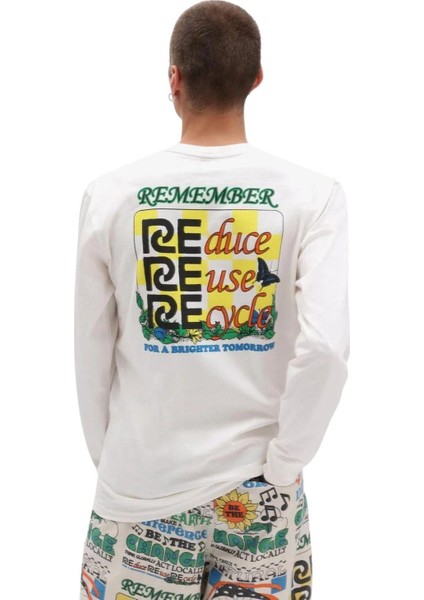 Eco Positivity Ls Krem T-Shirt fırsatları