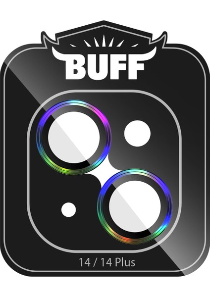 Buff iPhone 14 / 14 Plus Camera Metal Lens Protector Colorful fiyatları
