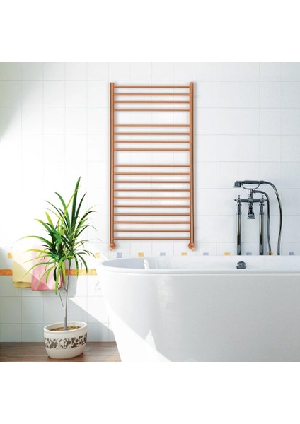 50X150 Mm Paslanmaz Çelik Bluebell Fırça Bronze Havlupan