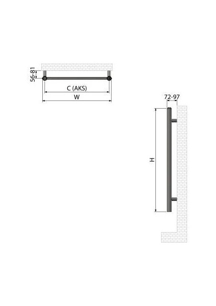 50X150 Mm Paslanmaz Çelik Bluebell Fırça Bronze Havlupan modelleri