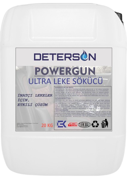 Powergun Ultra Leke Sökücü 20 kg