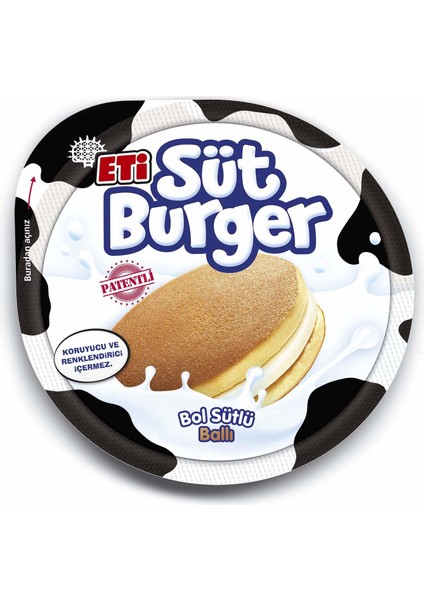 Süt Burger Sütlü ve Ballı 35 G