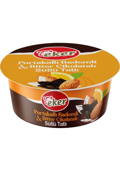 Portakal.bademli Bitter Çikolatalı Tatlı 125G