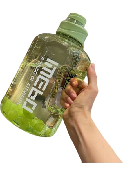 Büyük Kapasiteli Spor Su Şişesi 2200ML (Yurt Dışından)